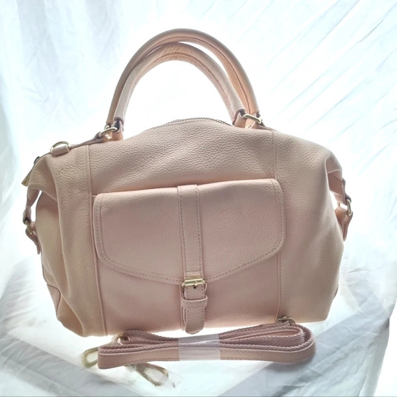 Pink Ora Delphine Satchel EUC - Picture 1 of 12
